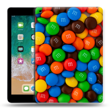 Силиконовый чехол на планшета Ipad (2018) с принтом Конфеты Силиконовый чехол на планшета Ipad (2018) с принтом Конфеты
