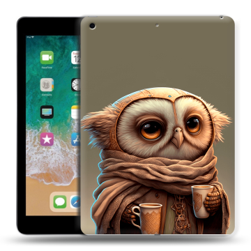 Силиконовый чехол на планшета Ipad (2018) с принтом Сова Силиконовый чехол на планшета Ipad (2018) с принтом Сова