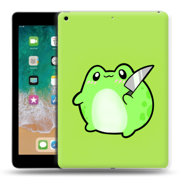 Силиконовый чехол на Ipad (2018) с принтом Лягушенок Силиконовый чехол на Ipad (2018) с принтом Лягушенок