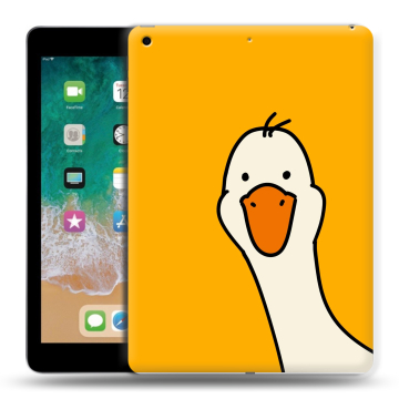 Силиконовый чехол на Ipad (2018) с принтом Утка Силиконовый чехол на Ipad (2018) с принтом Утка