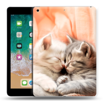 Силиконовый чехол на Ipad (2018) с принтом Котята Силиконовый чехол на Ipad (2018) с принтом Котята