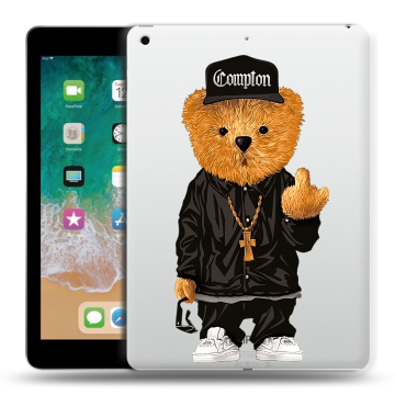 Силиконовый чехол на Ipad (2018) с принтом Мишка Силиконовый чехол на Ipad (2018) с принтом Мишка