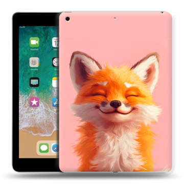 Силиконовый чехол на Ipad (2018) с принтом милая лиса Силиконовый чехол на Ipad (2018) с принтом милая лиса