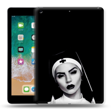 Силиконовый чехол на Ipad (2018) с принтом монашка Силиконовый чехол на Ipad (2018) с принтом монашка