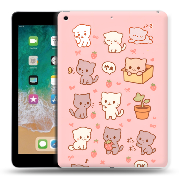 Силиконовый чехол на Ipad (2018) с принтом Hello Kitty Хелоу Кити Силиконовый чехол на Ipad (2018) с принтом Hello Kitty Хелоу Кити