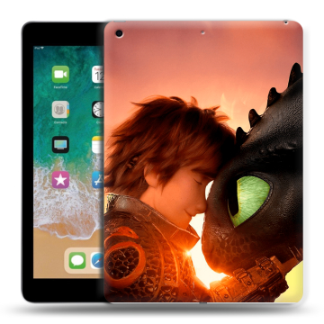 Силиконовый чехол на Ipad (2018) с принтом Как приручить дракона Силиконовый чехол на Ipad (2018) с принтом Как приручить дракона