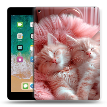 Силиконовый чехол на Ipad (2018) с принтом котята котики Силиконовый чехол на Ipad (2018) с принтом котята котики