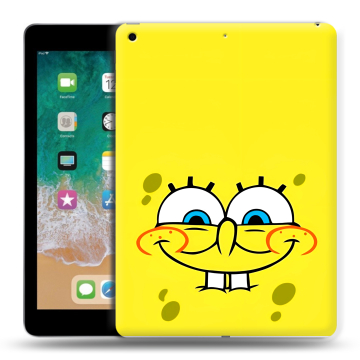 Силиконовый чехол на Ipad (2018) с принтом спанчбоб спанч боб