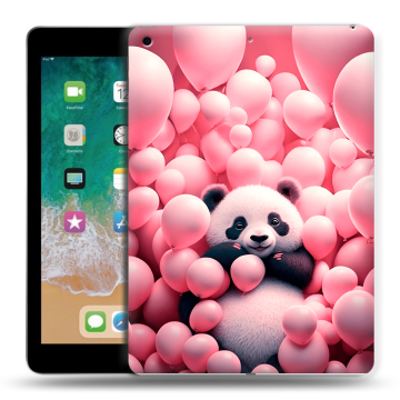 Силиконовый чехол на Ipad (2018) с принтом Панда Силиконовый чехол на Ipad (2018) с принтом Панда