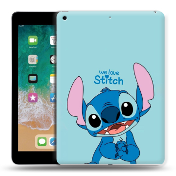 Силиконовый чехол на Ipad (2018) с принтом Лило и Стич