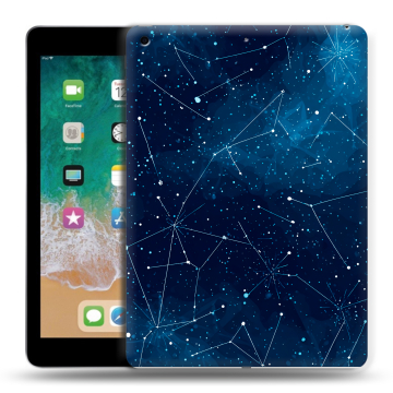 Силиконовый чехол на Ipad (2018) с принтом Космос звезды