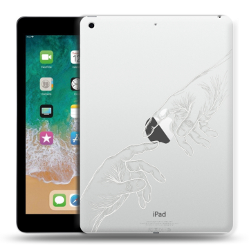 Силиконовый чехол на Ipad (2018) с принтом Сотворение мира