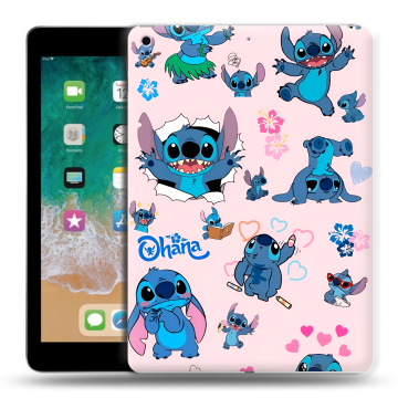 Силиконовый чехол на Ipad (2018) с принтом Лило и Стич
