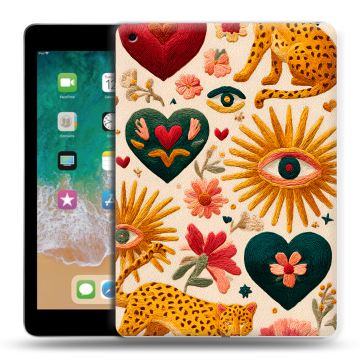 Силиконовый чехол на Ipad (2018) с принтом Модный принт
