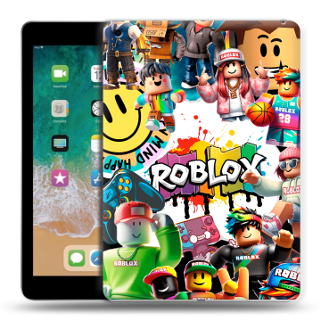 Силиконовый чехол на Ipad (2018) с принтом Roblox Роблокс Силиконовый чехол на Ipad (2018) с принтом Roblox Роблокс