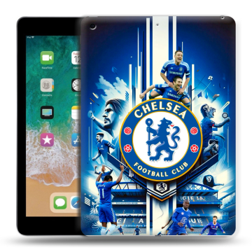 Силиконовый чехол на Ipad (2018) с принтом Chelsea Челси