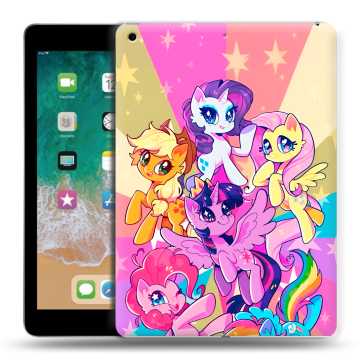 Силиконовый чехол на Ipad (2018) с принтом My little pony Дружба чудо