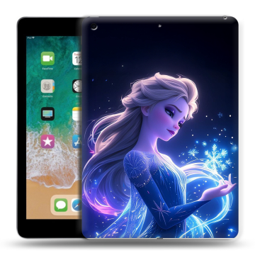 Силиконовый чехол на Ipad (2018) с принтом Холодное сердце Frozen Силиконовый чехол на Ipad (2018) с принтом Холодное сердце Frozen