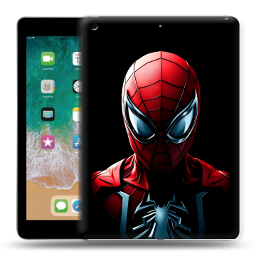 Силиконовый чехол на Ipad (2018) с принтом Spiderman Человек паук