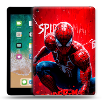 Силиконовый чехол на Ipad (2018) с принтом Spiderman Человек паук Силиконовый чехол на Ipad (2018) с принтом Spiderman Человек паук