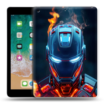 Силиконовый чехол на Ipad (2018) с принтом IronMan Железный человек Силиконовый чехол на Ipad (2018) с принтом IronMan Железный человек