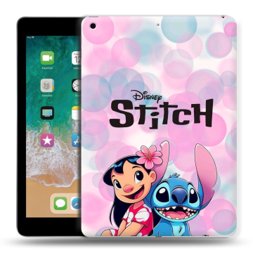 Силиконовый чехол на Ipad (2018) с принтом Лило и Стич