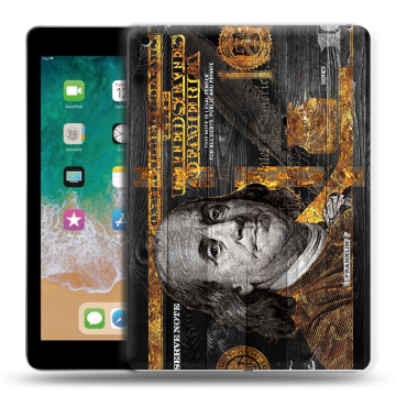 Силиконовый чехол на Ipad (2018) с принтом Доллар деньги Силиконовый чехол на Ipad (2018) с принтом Доллар деньги