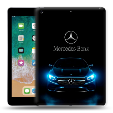 Силиконовый чехол на Ipad (2018) с принтом Mercedes Мерседес