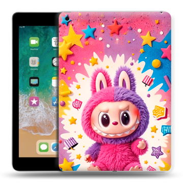 Силиконовый чехол на Ipad (2018) с принтом Labubu Лабубу