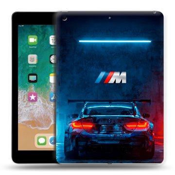 Силиконовый чехол на Ipad (2018) с принтом BMW БМВ