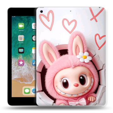 Силиконовый чехол на Ipad (2018) с принтом Labubu Лабубу