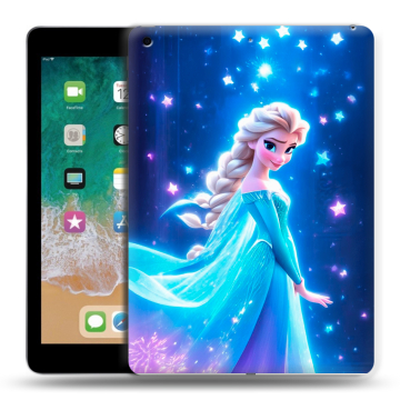 Силиконовый чехол на Ipad (2018) с принтом Холодное сердце Frozen