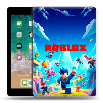 Силиконовый чехол на Ipad (2018) с принтом Roblox Роблокс Силиконовый чехол на Ipad (2018) с принтом Roblox Роблокс