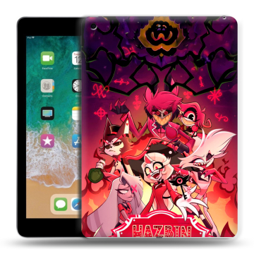 Силиконовый чехол на Ipad (2018) с принтом Hazbin Hotel Отель Хазбин Силиконовый чехол на Ipad (2018) с принтом Hazbin Hotel Отель Хазбин