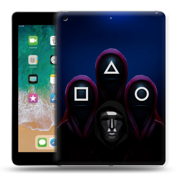 Силиконовый чехол на Ipad (2018) с принтом Игра Кальмара
