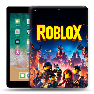 Силиконовый чехол на Ipad (2018) с принтом Roblox Роблокс Силиконовый чехол на Ipad (2018) с принтом Roblox Роблокс