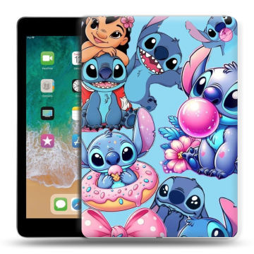 Силиконовый чехол на Ipad (2018) с принтом Лило и Стич