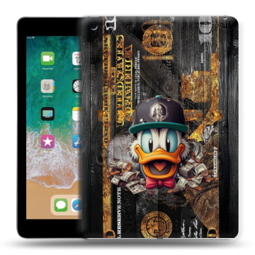 Силиконовый чехол на Ipad (2018) с принтом Дональд Дак Доллар Силиконовый чехол на Ipad (2018) с принтом Дональд Дак Доллар