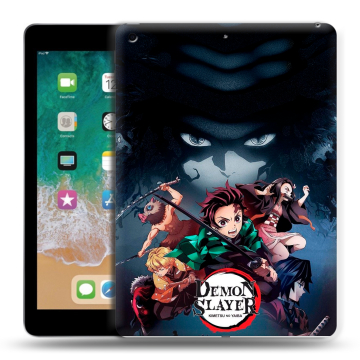 Силиконовый чехол на Ipad (2018) с принтом Demon Slayer Клинок рассекающий демонов Силиконовый чехол на Ipad (2018) с принтом Demon Slayer Клинок рассекающий демонов
