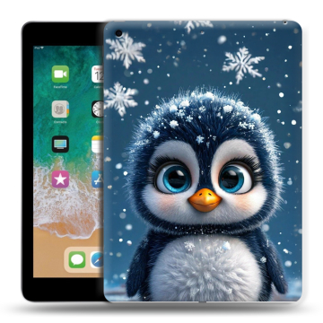 Силиконовый чехол на Ipad (2018) с принтом Новый год