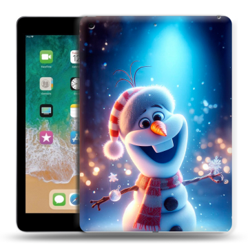 Силиконовый чехол на Ipad (2018) с принтом Новый год