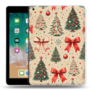 Силиконовый чехол на Ipad (2018) с принтом Новый год