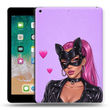 Силиконовый чехол на Ipad (2018) с принтом женский