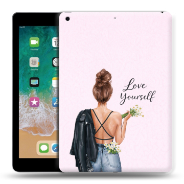 Силиконовый чехол на Ipad (2018) с принтом женский Силиконовый чехол на Ipad (2018) с принтом женский