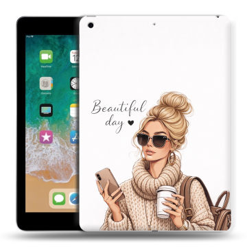 Силиконовый чехол на Ipad (2018) с принтом женский Силиконовый чехол на Ipad (2018) с принтом женский