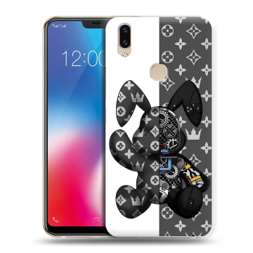 Силиконовый чехол на Vivo V9 с принтом Луи робот Силиконовый чехол на Vivo V9 с принтом Луи робот
