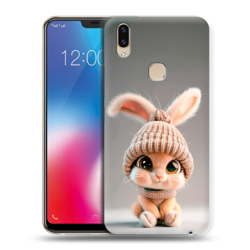 Силиконовый чехол на Vivo V9 с принтом Кролик Силиконовый чехол на Vivo V9 с принтом Кролик