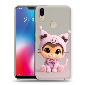 Силиконовый чехол на Vivo V9 с принтом Куроми Kuromi Силиконовый чехол на Vivo V9 с принтом Куроми Kuromi
