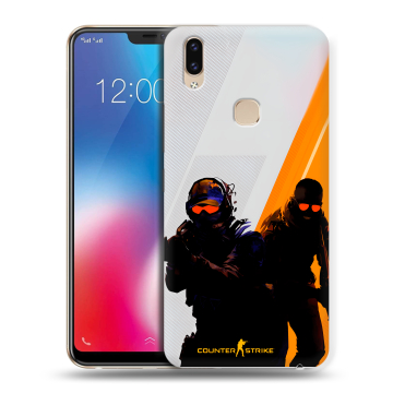 Силиконовый чехол на Vivo V9 с принтом Контер страйк Counter strike Силиконовый чехол на Vivo V9 с принтом Контер страйк Counter strike