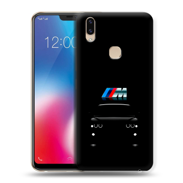 Силиконовый чехол на Vivo V9 с принтом БМВ BMW Силиконовый чехол на Vivo V9 с принтом БМВ BMW